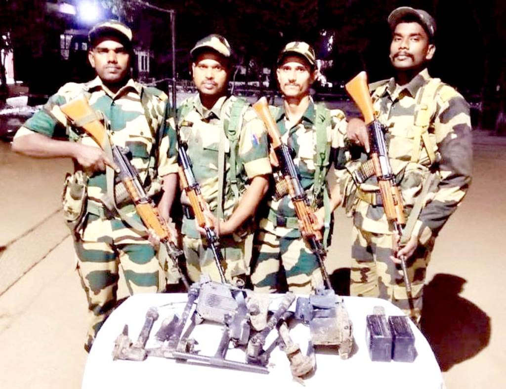 4 drones and heroin recovered from Amritsar border